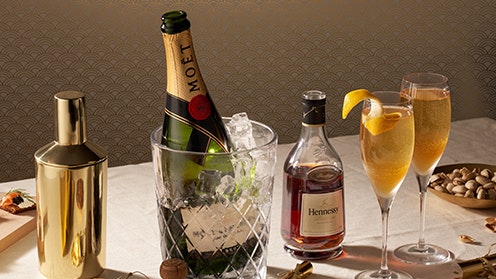 Hennessy & Champagne cocktail recipe - Hennessy